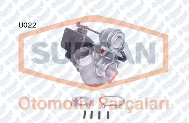 SUPSAN U022 Turbo Sarj Ducato Iii -Daily -Karsan J10-Jest 2.3jtd 06-> Euro4 / Euro5
